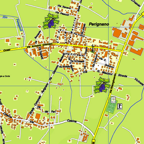 Perignano stradario